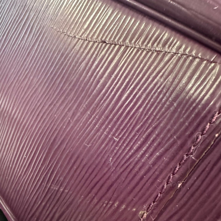 Louis Vuitton Epi Leather Passy PM Purple Handbag - Lux Central