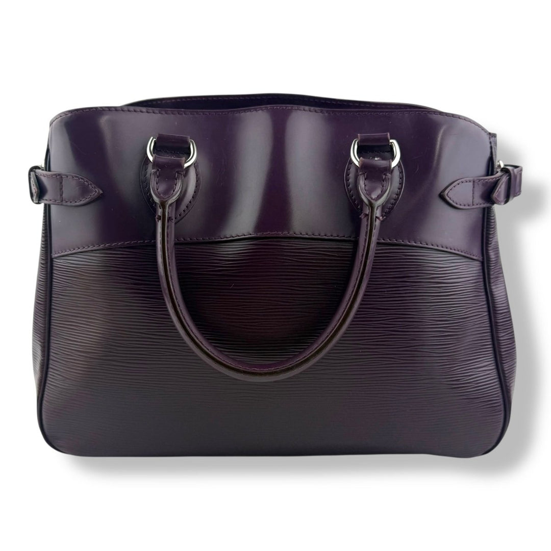 Louis Vuitton Epi Leather Passy PM Purple Handbag - Lux Central