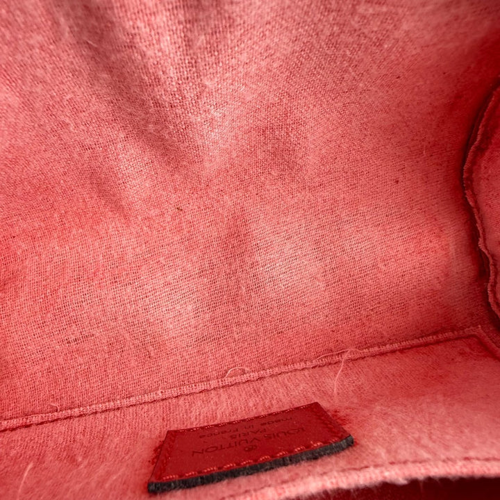Louis Vuitton Epi Red Dauphine PM Cosmetic Pouch - Lux Central