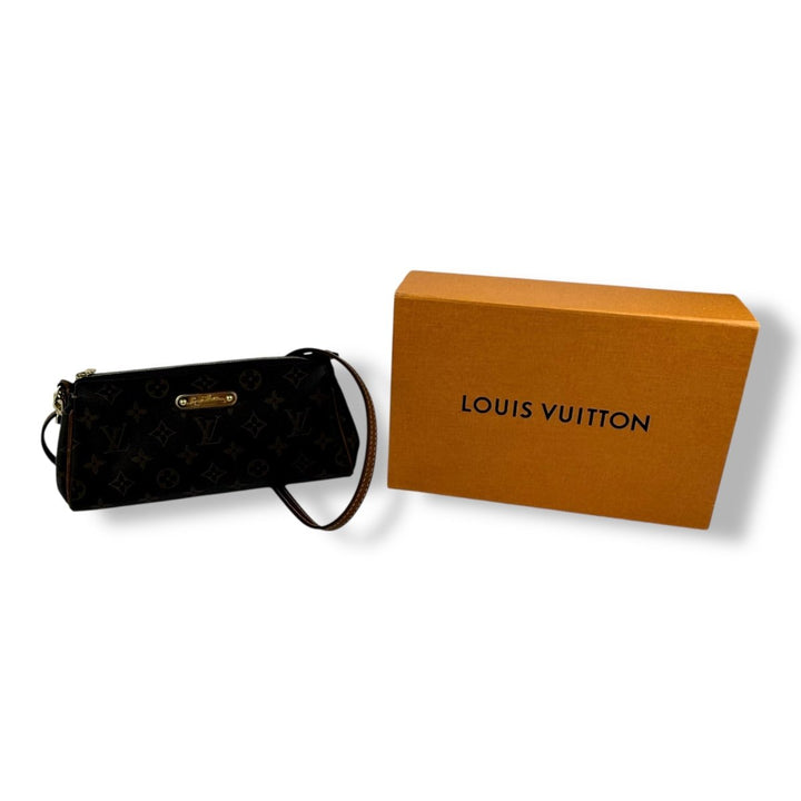 Louis Vuitton Eva Brown Monogram Crossbody Handbag - Lux Central