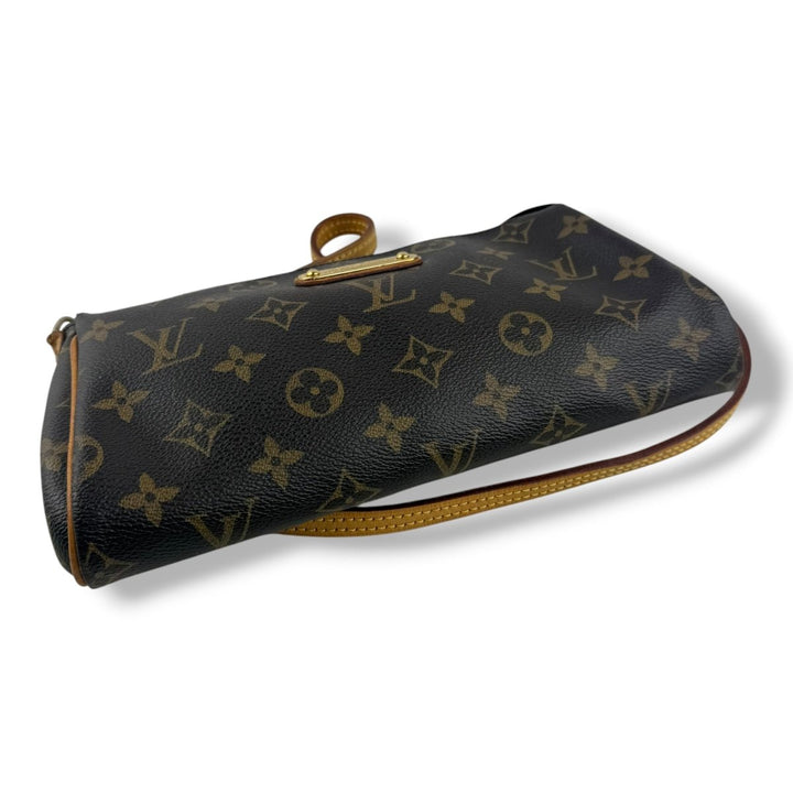 Louis Vuitton Eva Brown Monogram Crossbody Handbag - Lux Central