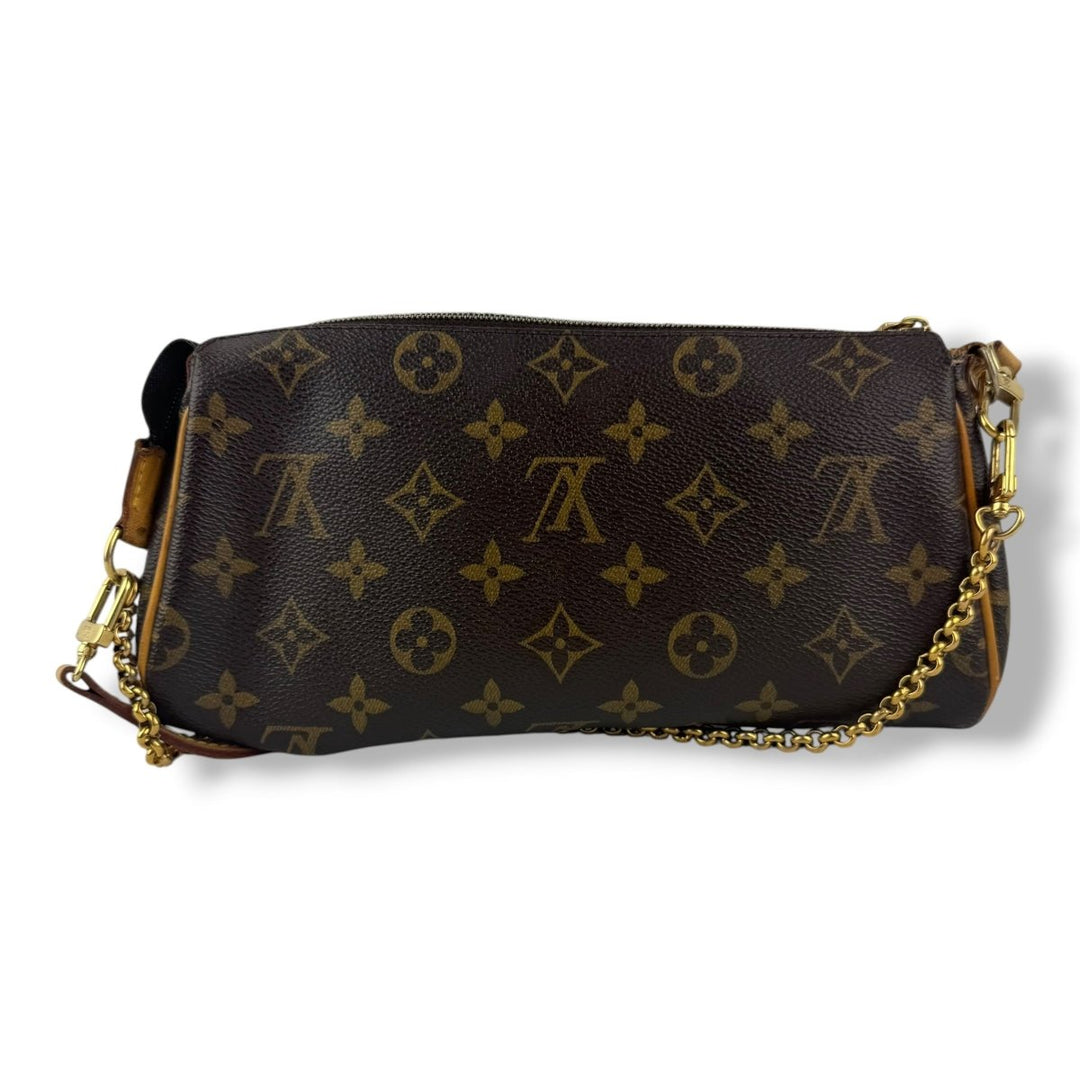 Louis Vuitton Eva Brown Monogram Crossbody Handbag - Lux Central