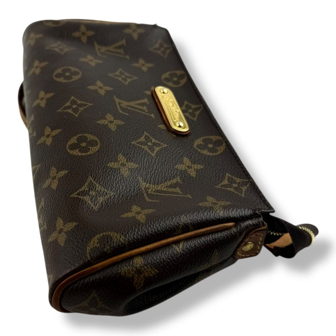 Louis Vuitton Eva Brown Monogram Crossbody Handbag - Lux Central