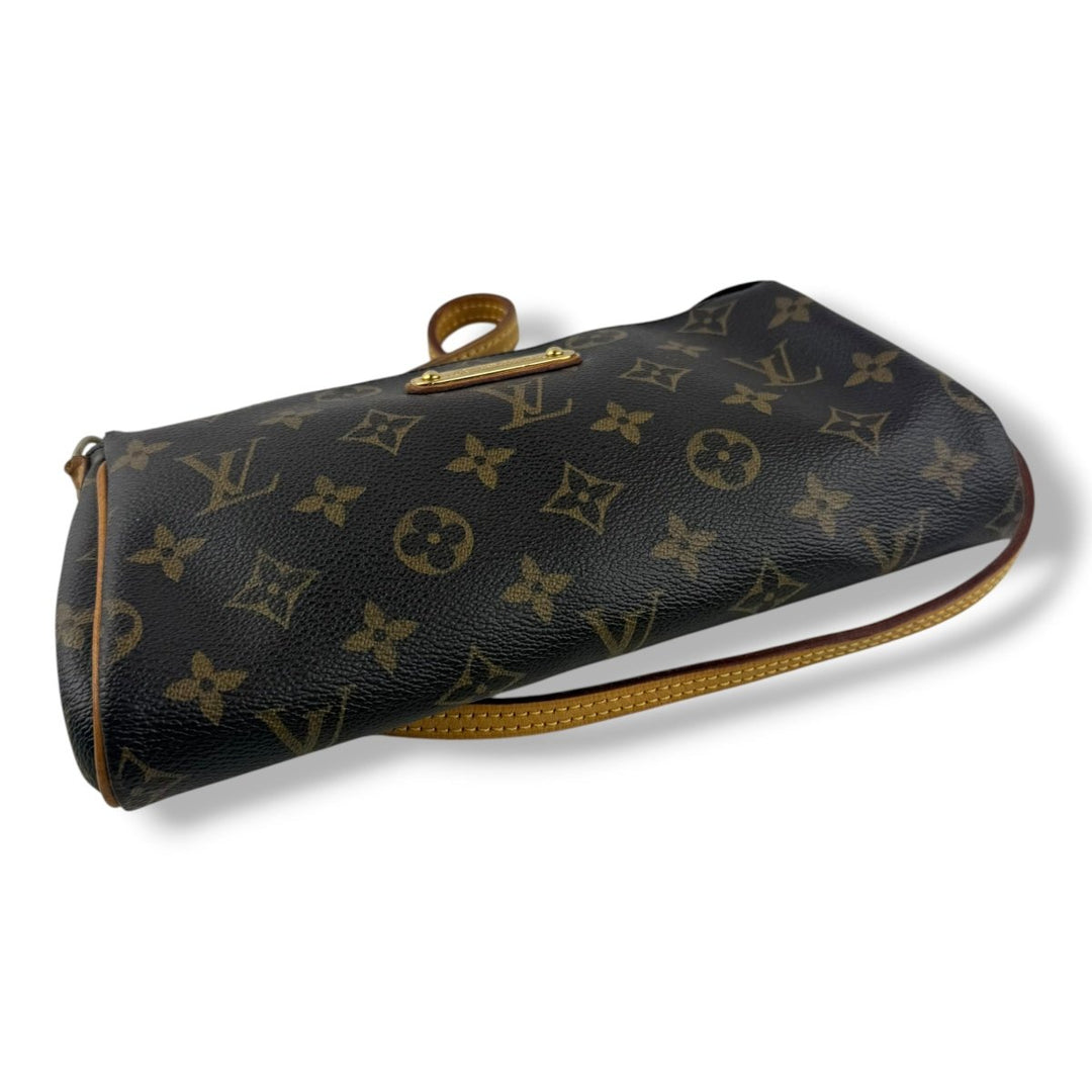 Louis Vuitton Eva Brown Monogram Crossbody Handbag - Lux Central