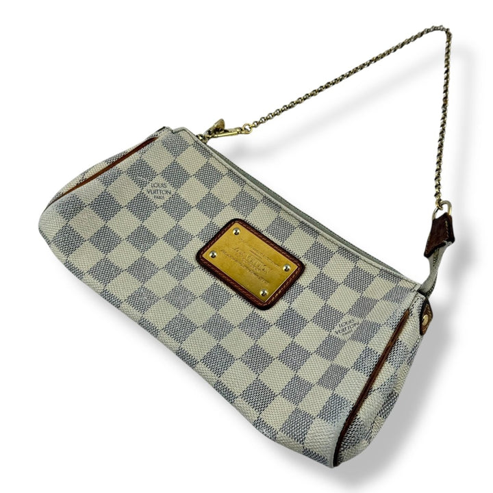 Louis Vuitton Eva Damier Azur Handbag - Lux Central