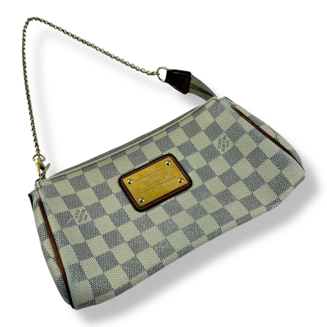 Louis Vuitton Eva Damier Azur Handbag - Lux Central