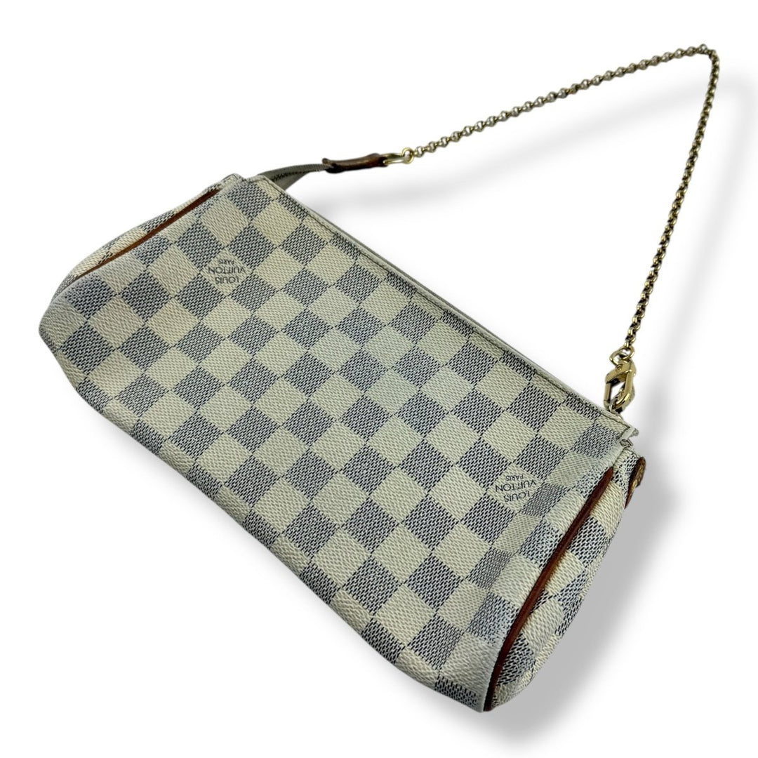 Louis Vuitton Eva Damier Azur Handbag - Lux Central