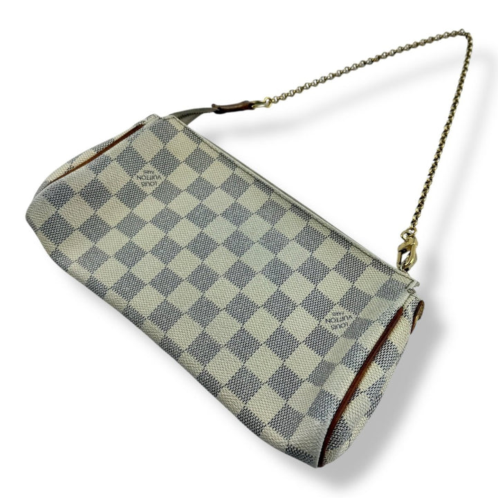Louis Vuitton Eva Damier Azur Handbag - Lux Central
