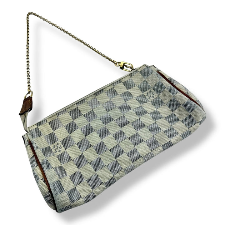 Louis Vuitton Eva Damier Azur Handbag - Lux Central
