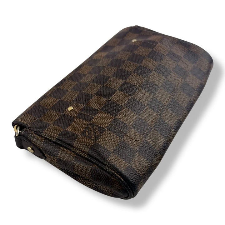 Louis Vuitton Favorite MM Brown Damier Crossbody Handbag - Lux Central