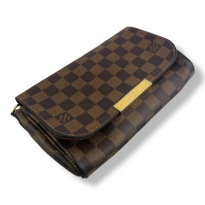 Louis Vuitton Favorite MM Brown Damier Crossbody Handbag - Lux Central