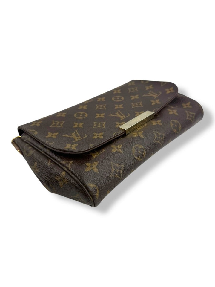 Louis Vuitton Favorite MM Brown Monogram Crossbody Handbag - Lux Central