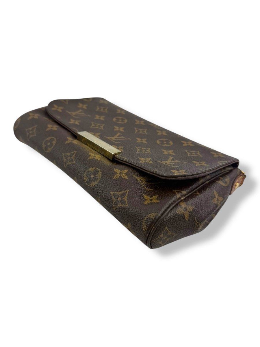 Louis Vuitton Favorite MM Brown Monogram Crossbody Handbag - Lux Central