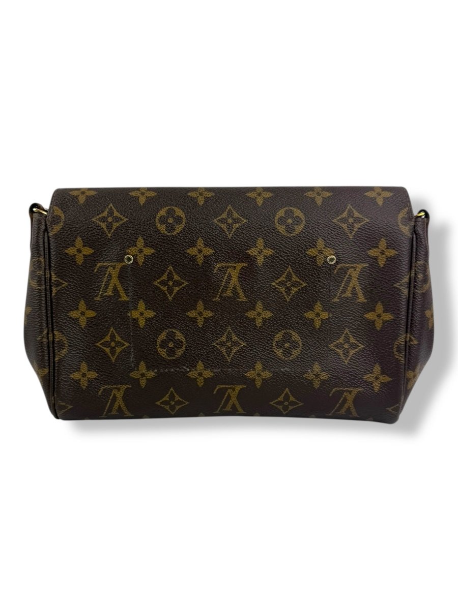 Louis Vuitton Favorite MM Brown Monogram Crossbody Handbag - Lux Central