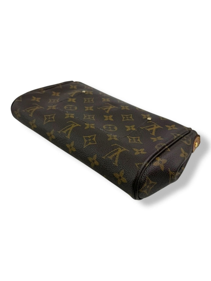 Louis Vuitton Favorite MM Brown Monogram Crossbody Handbag - Lux Central