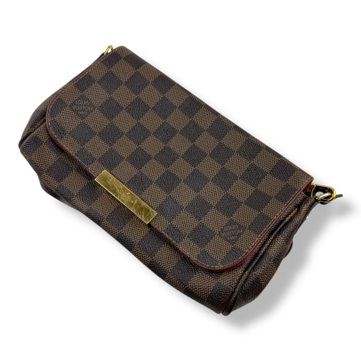 Louis Vuitton Favorite PM Brown Damier Crossbody Handbag - Lux Central