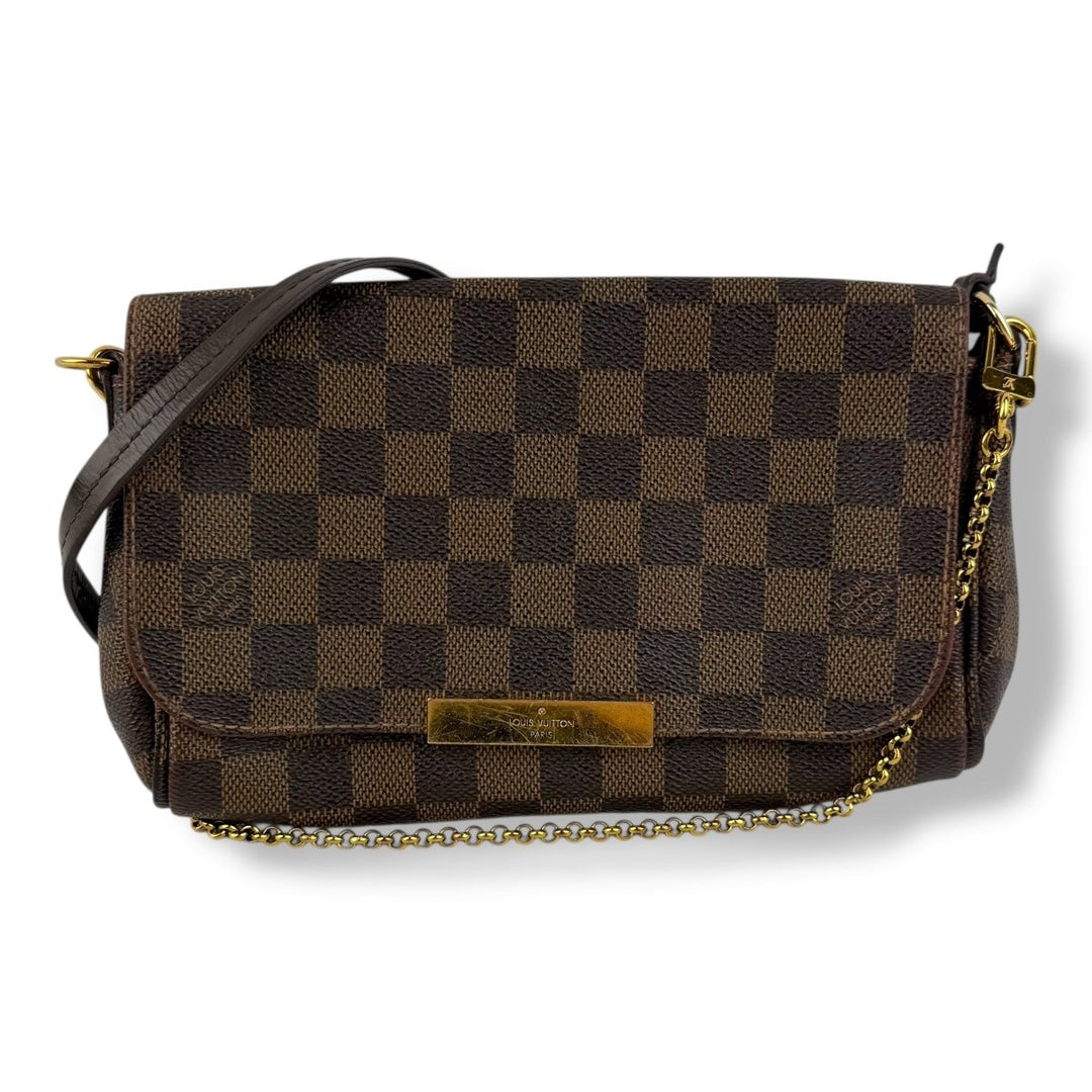Louis Vuitton Favorite PM Brown Damier Crossbody Handbag - Lux Central