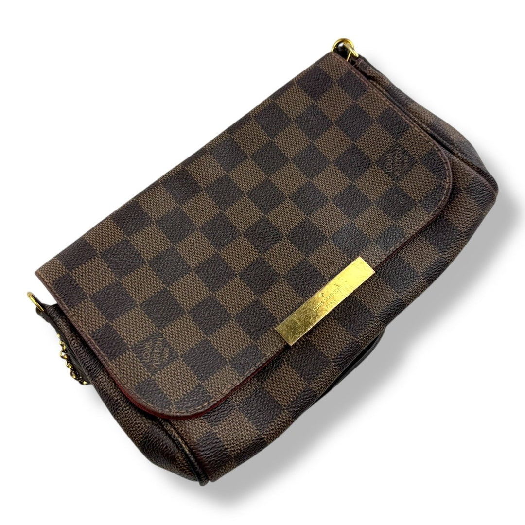 Louis Vuitton Favorite PM Brown Damier Crossbody Handbag - Lux Central