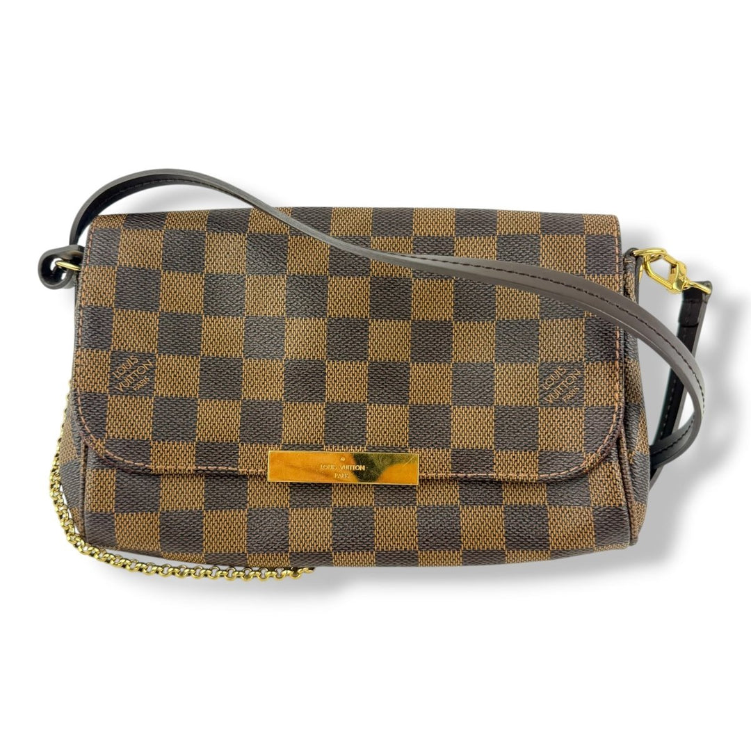 Louis Vuitton Favorite PM Brown Damier Crossbody Handbag - Lux Central