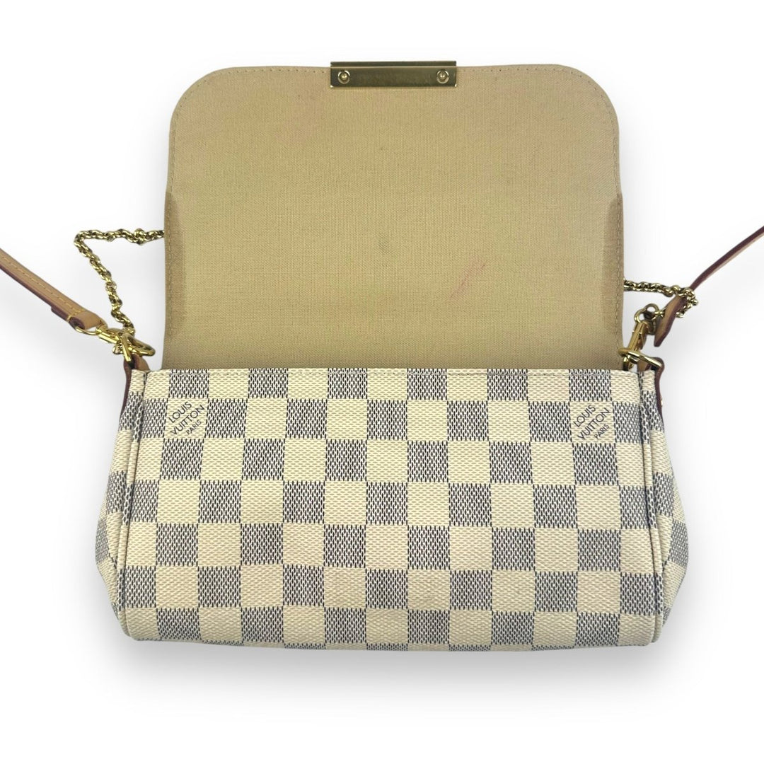 Louis Vuitton Favorite PM Damier Azur Handbag - Lux Central