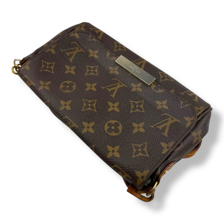Louis Vuitton Favourite PM Brown Monogram Crossbody Handbag - Lux Central