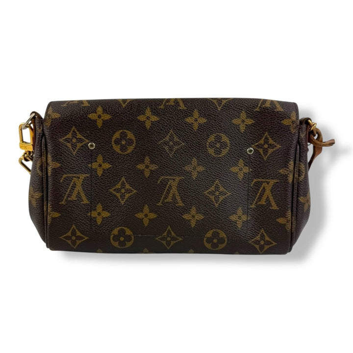 Louis Vuitton Favourite PM Brown Monogram Crossbody Handbag - Lux Central