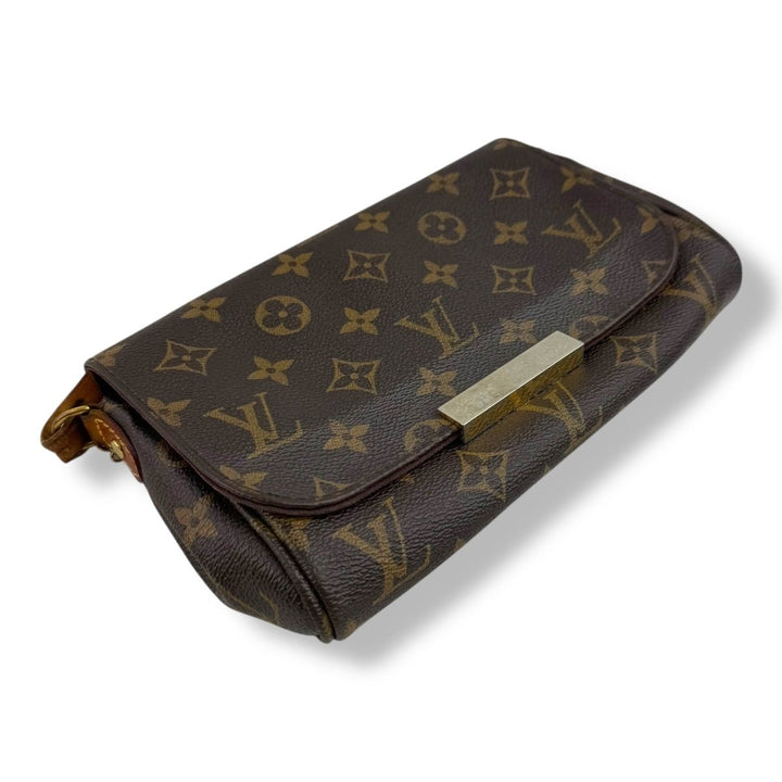 Louis Vuitton Favourite PM Brown Monogram Crossbody Handbag - Lux Central