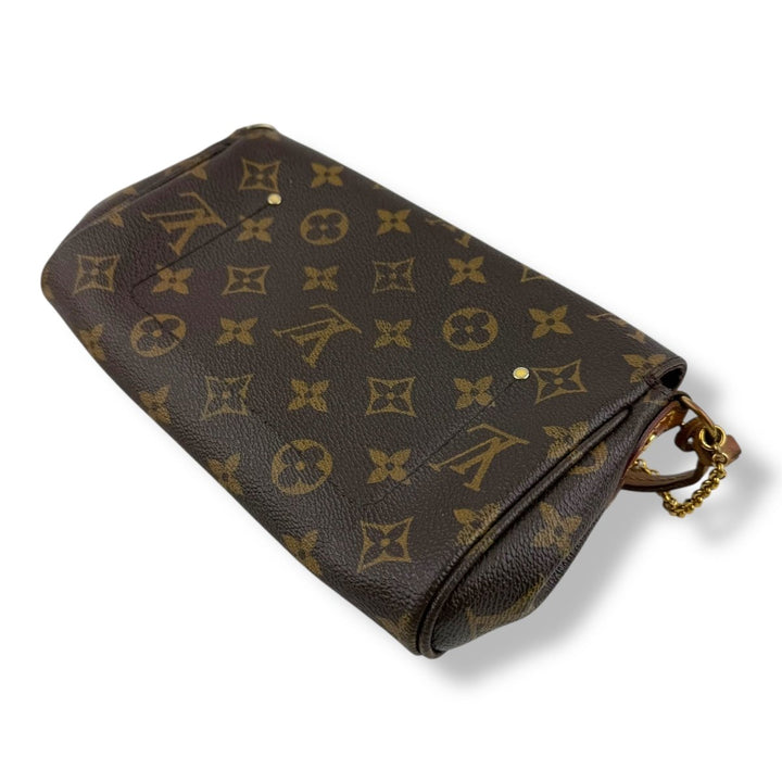 Louis Vuitton Favourite PM Brown Monogram Crossbody Handbag - Lux Central