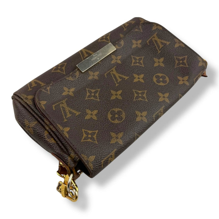 Louis Vuitton Favourite PM Brown Monogram Crossbody Handbag - Lux Central