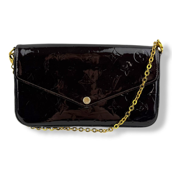 Louis Vuitton Felicie Pochette Amarante Handbag - Lux Central