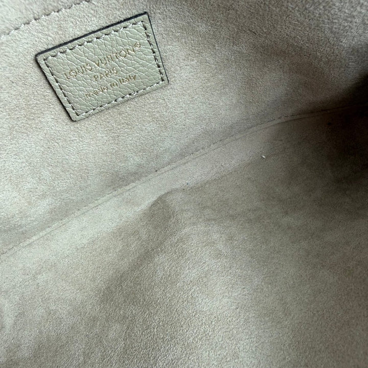 Louis Vuitton Felicie Pochette Beige Empreinte Leather Handbag W/Inserts - Lux Central