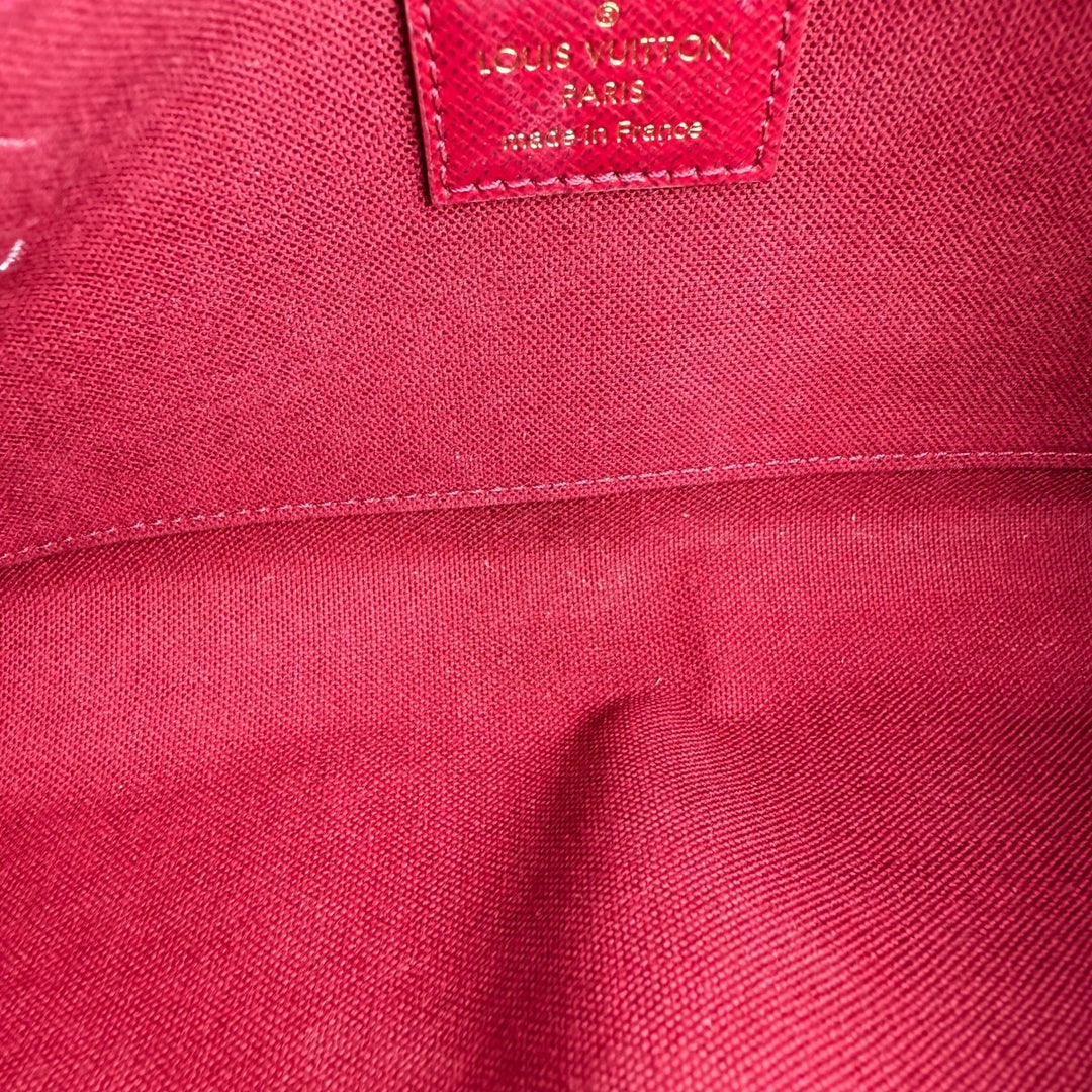 Louis Vuitton Felicie Pochette Brown Monogram Handbag - Lux Central