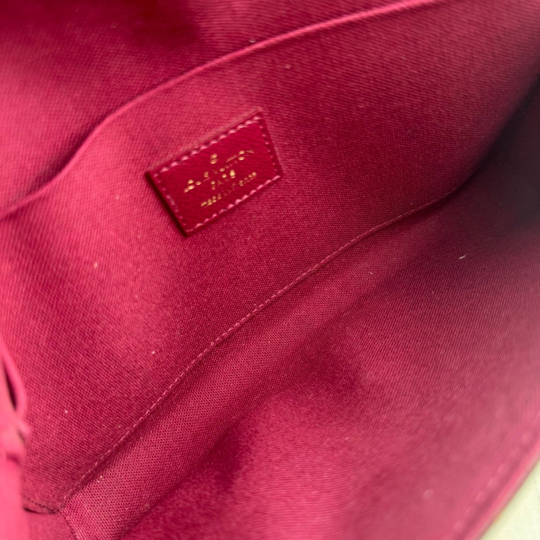 Louis Vuitton Felicie Pochette Brown Monogram Handbag - Lux Central