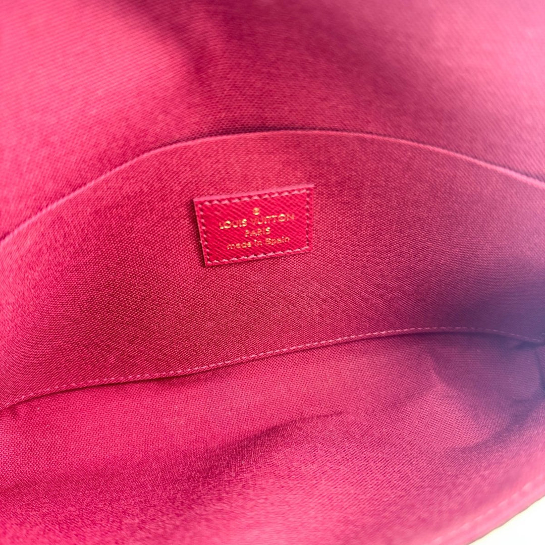 Louis Vuitton Felicie Pochette Brown Monogram Handbag - Lux Central