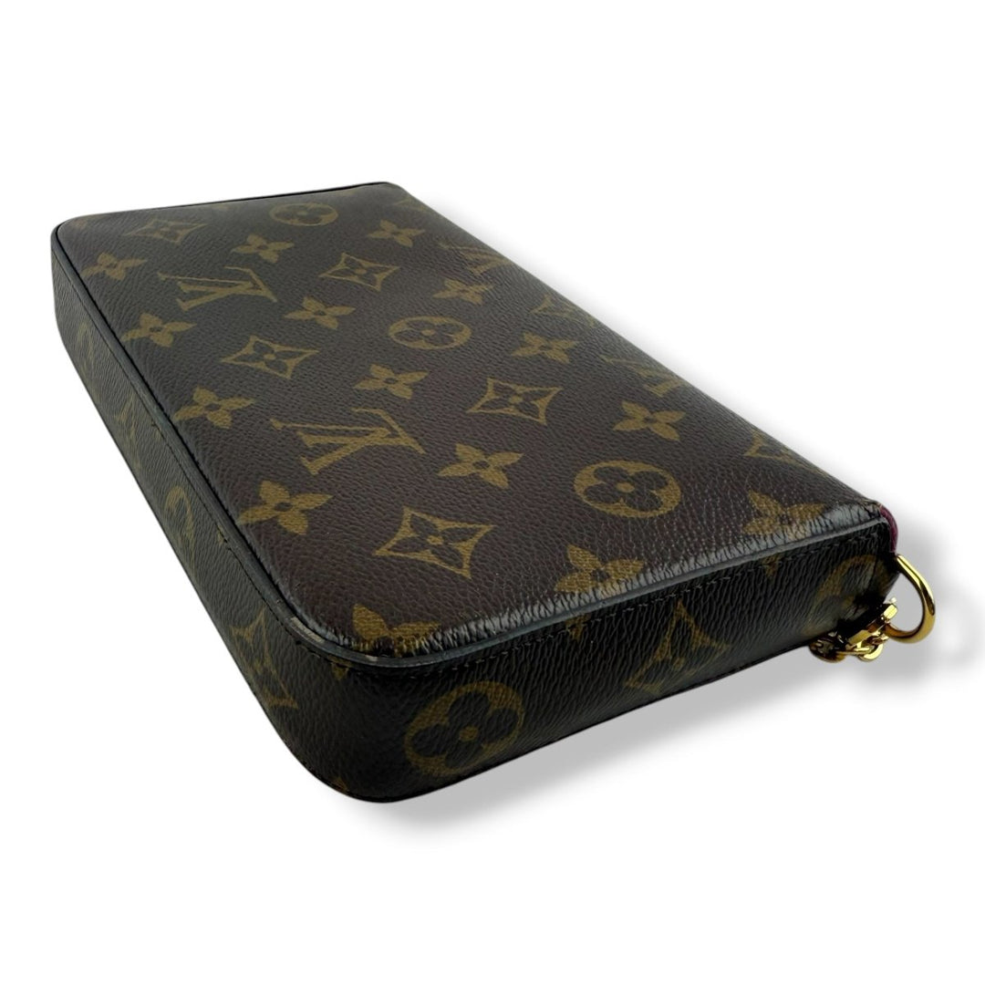 Louis Vuitton Felicie Pochette Brown Monogram Handbag - Lux Central