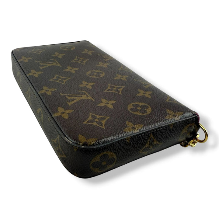 Louis Vuitton Felicie Pochette Brown Monogram Handbag - Lux Central