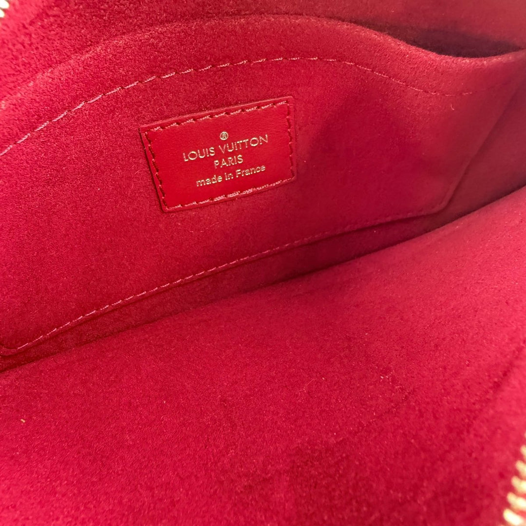Louis Vuitton Fuchsia Epi Neverfull PM Clutch Pouch - Lux Central