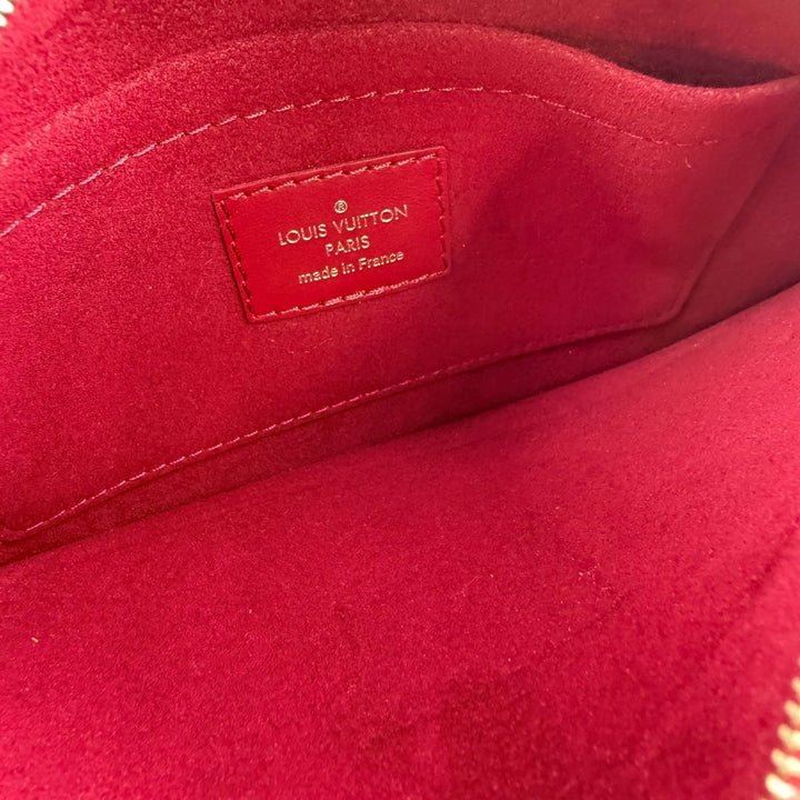 Louis Vuitton Fuchsia Epi Neverfull PM Clutch Pouch - Lux Central