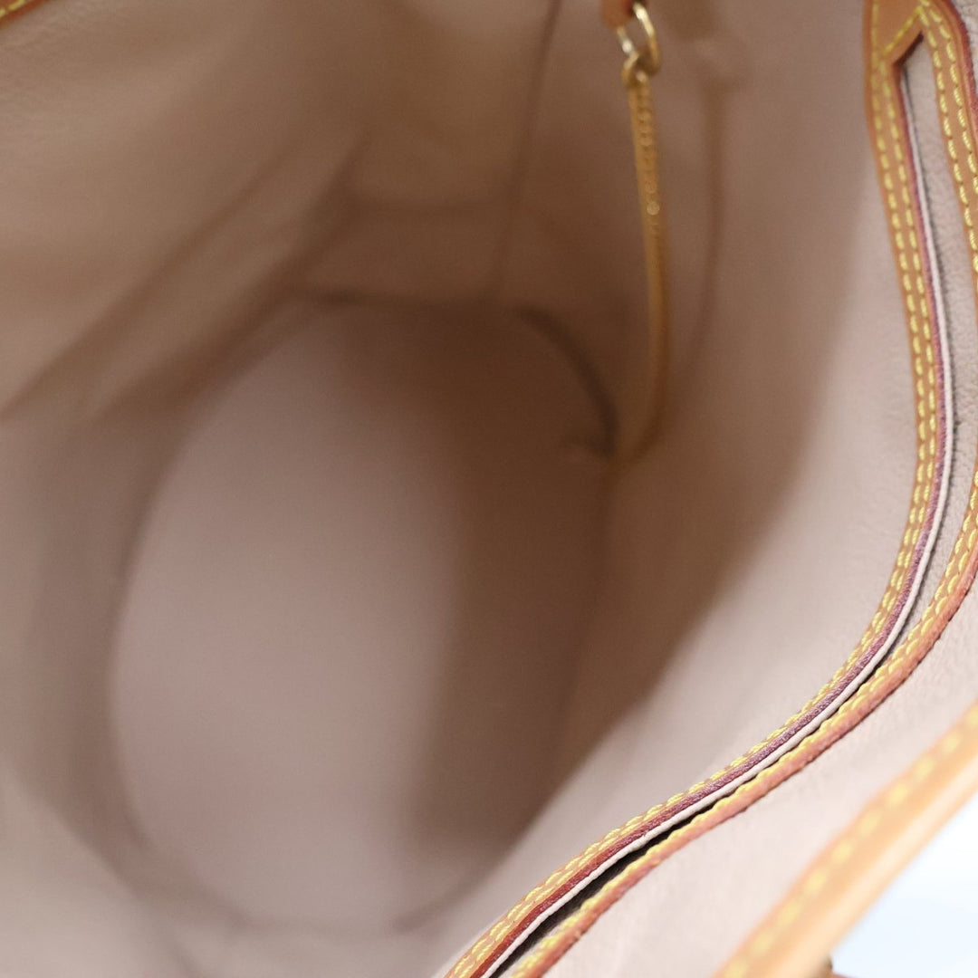 Louis Vuitton GM Bucket Tote Brown Monogram Handbag - Lux Central