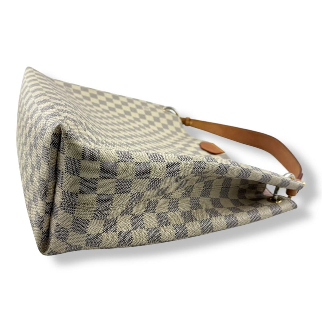 Louis Vuitton Graceful MM Damier Azur Handbag - Lux Central