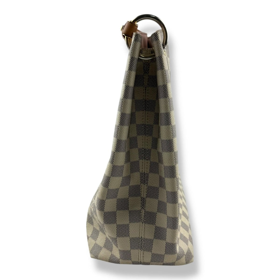Louis Vuitton Graceful MM Damier Azur Handbag - Lux Central
