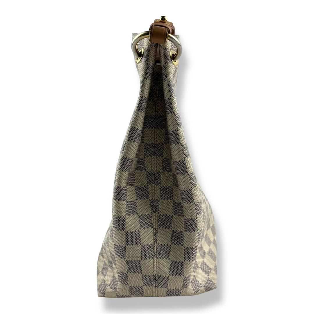 Louis Vuitton Graceful MM Damier Azur Handbag - Lux Central