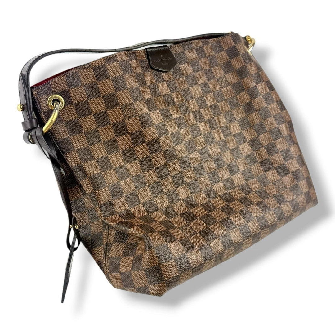 Louis Vuitton Graceful PM Brown Damier Handbag - Lux Central