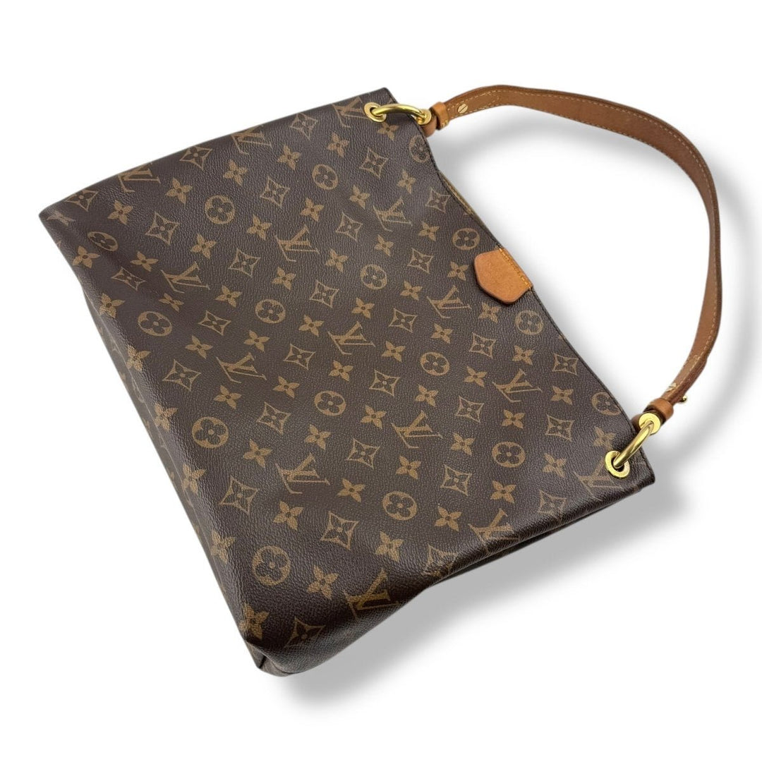 Louis Vuitton Graceful PM Brown Monogram Handbag - Lux Central