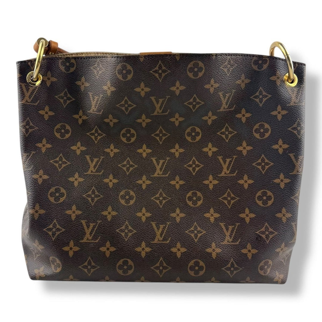 Louis Vuitton Graceful PM Brown Monogram Handbag - Lux Central