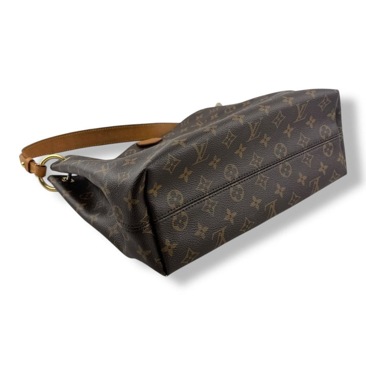 Louis Vuitton Graceful PM Brown Monogram Handbag - Lux Central