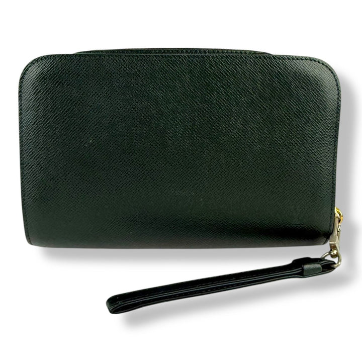 Louis Vuitton Green Taiga Leather Orsay Clutch Bag - Lux Central