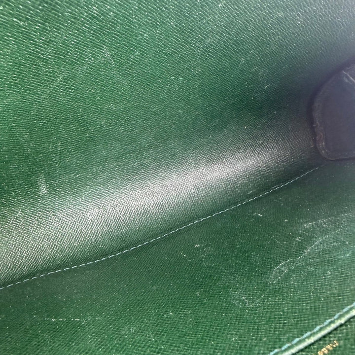 Louis Vuitton Green Taiga Leather Orsay Clutch Bag - Lux Central