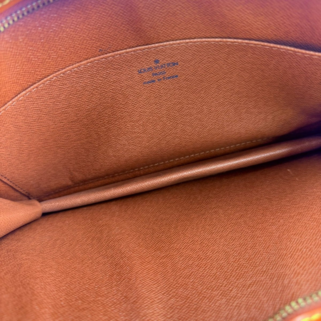 Louis Vuitton Homme Epi Leather Orange Clutch Pouch - Lux Central