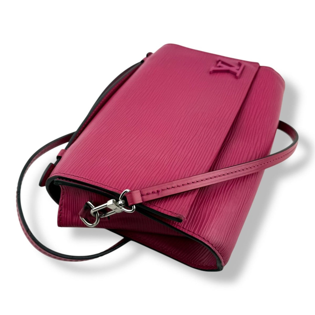Louis Vuitton Hot Pink Epi Leather Cluny Handbag - Lux Central